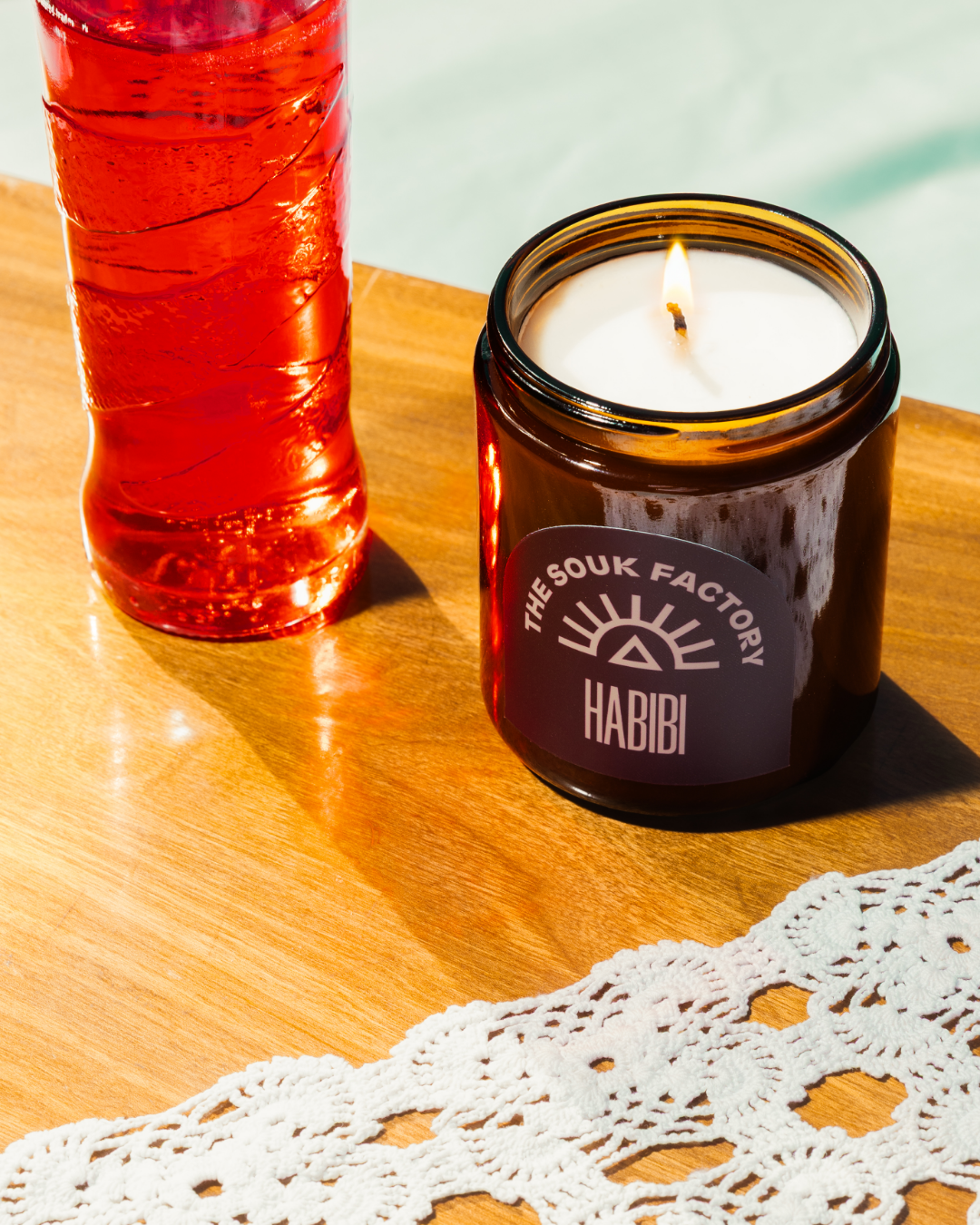Habibi Candle - Saffron, tobacco & almond milk