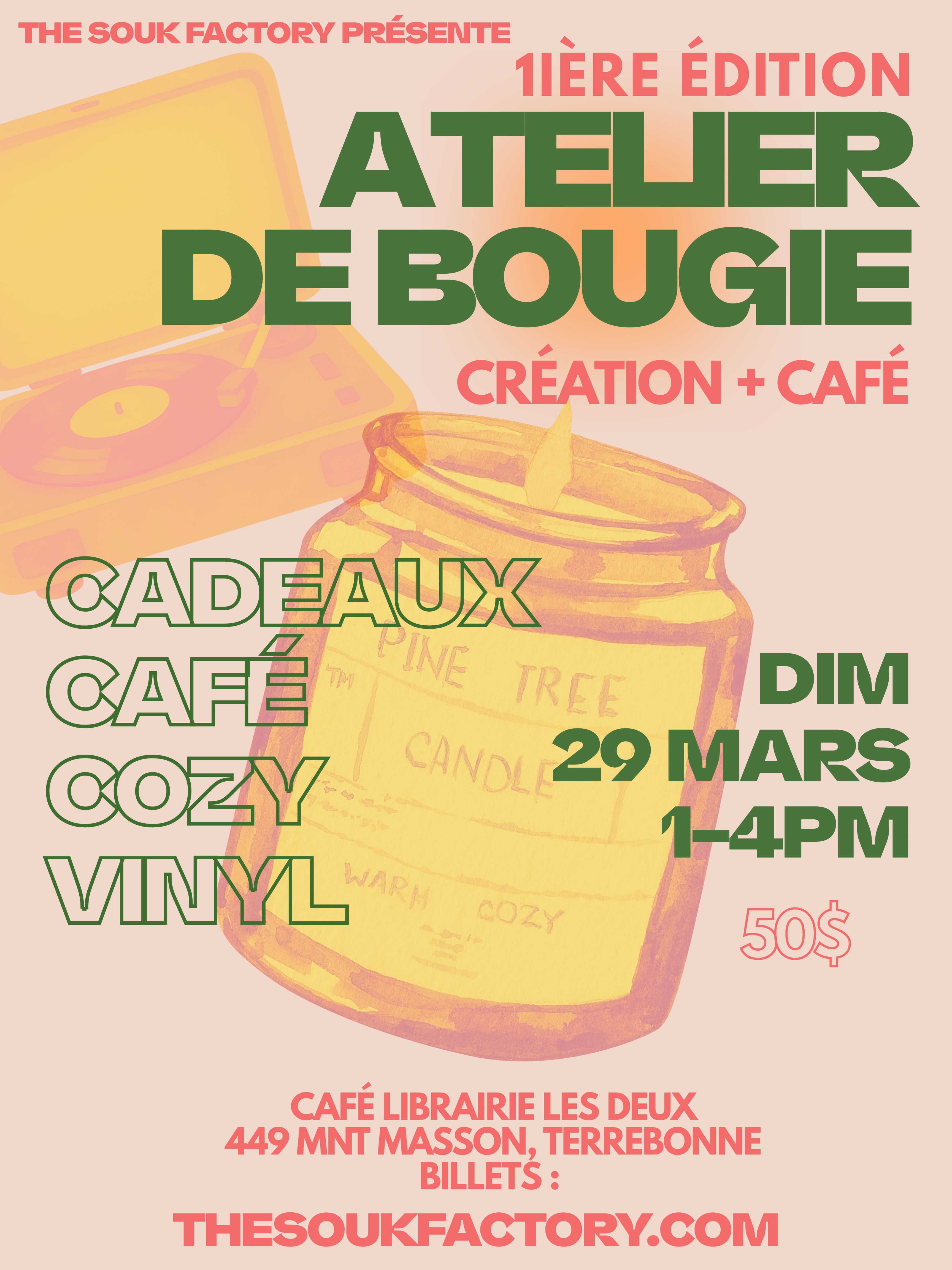 Atelier Fabrication de Bougie & Café