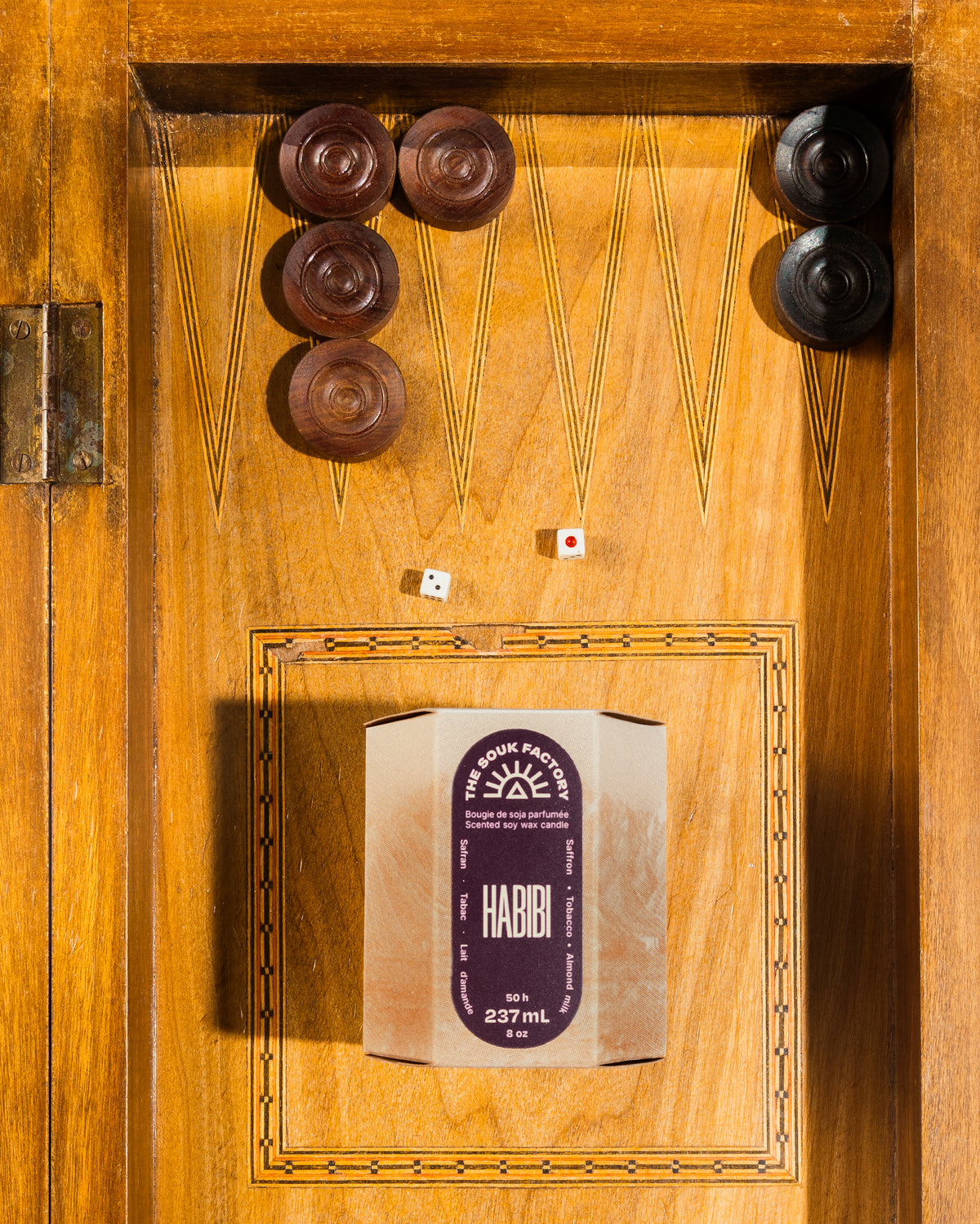 Habibi Candle - Saffron, tobacco & almond milk