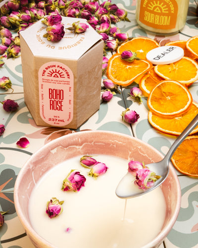 Candle - Boho Rose