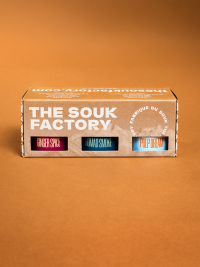 Coffret de 3 petites bougies de soja parfumée