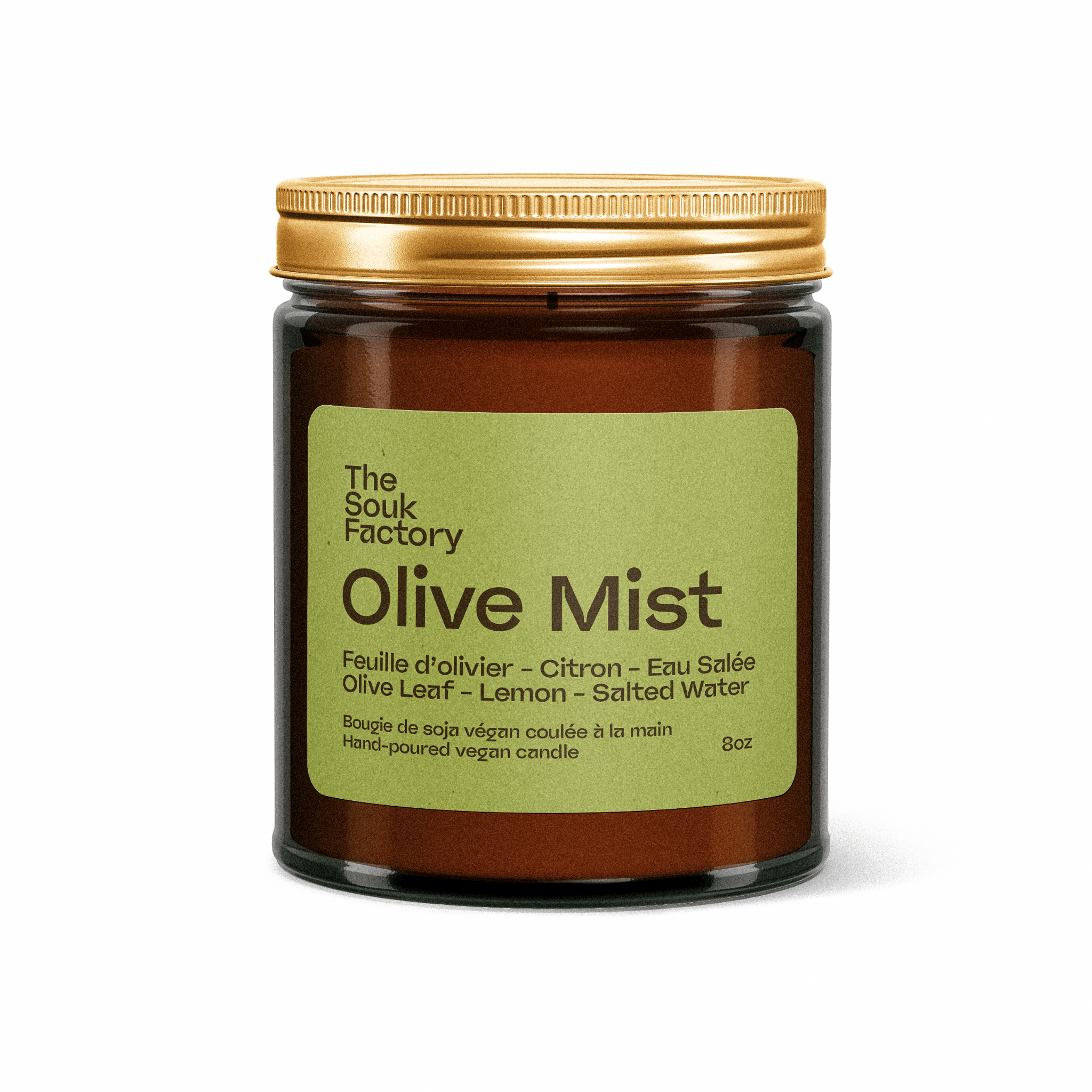 Bougie - Olive Mist - The Souk Factory
