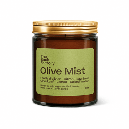 Bougie - Olive Mist - The Souk Factory