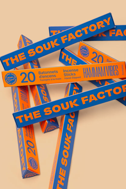 Bâtonnets d'encens - Hammam Vibes