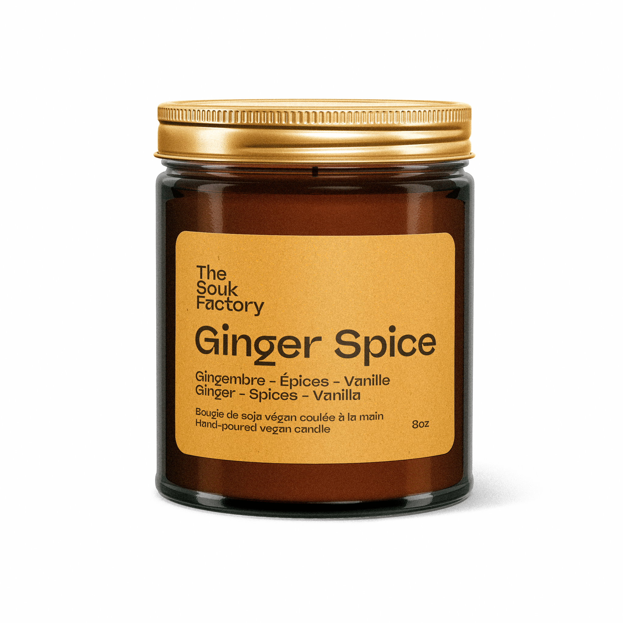 Bougie - Ginger Spice - The Souk Factory